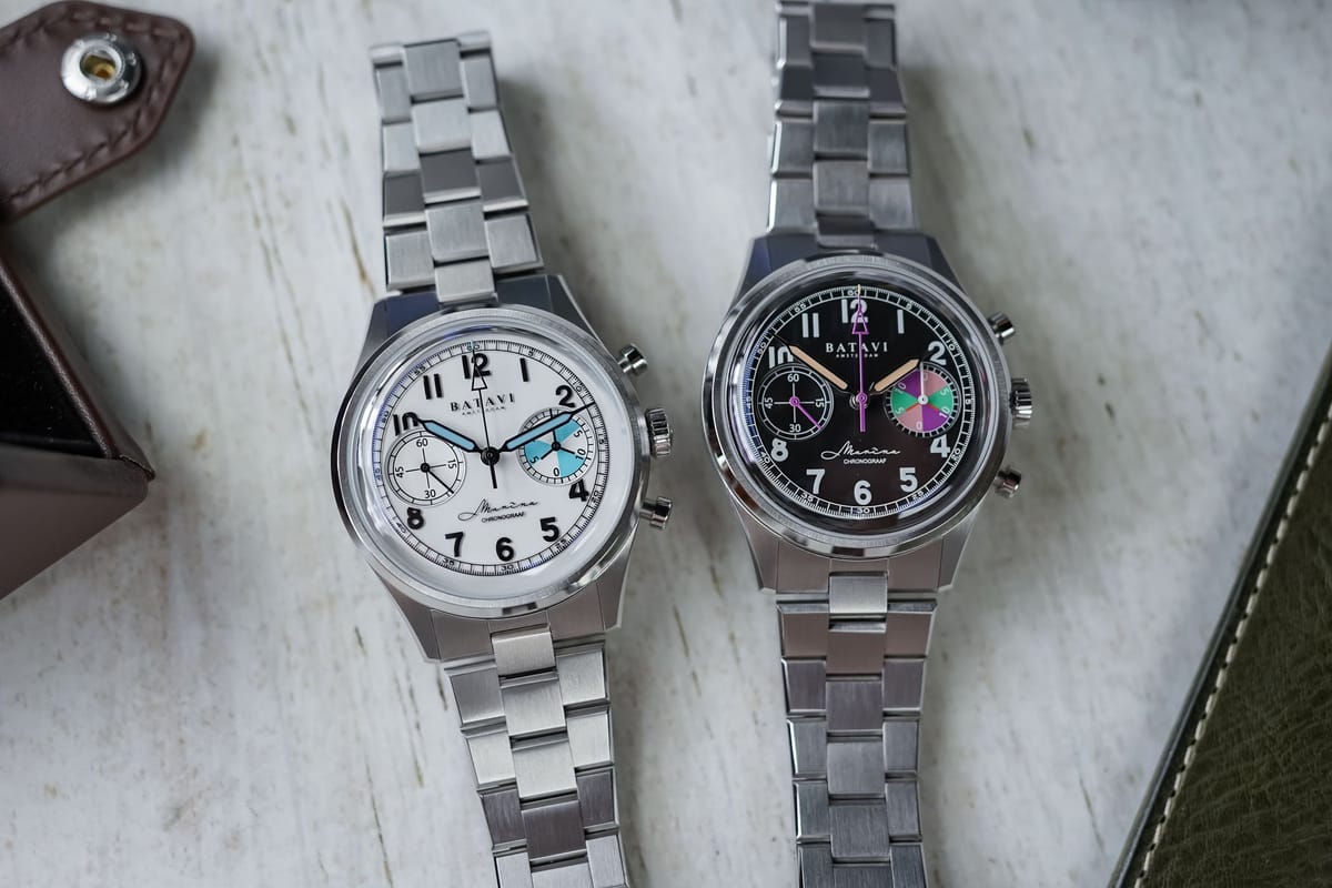 Batavi Marina Chronograaf на Monochrome