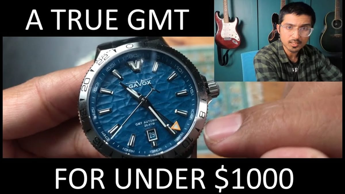 Gavox Longitude GMT от Two Broke Watch Snobs