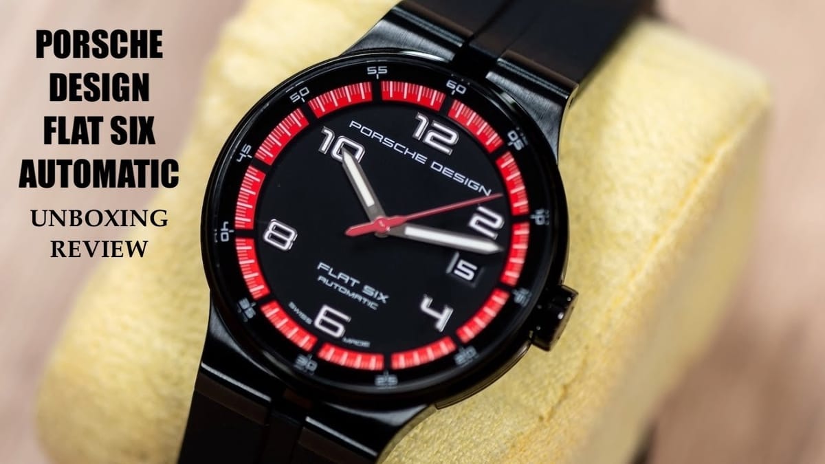 Porsche Design Flat Six от Valjoux Relogios