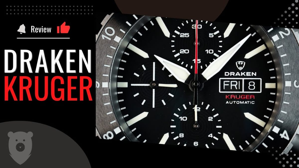 Draken Kruger от Esbjorn Wristwatch Reviews