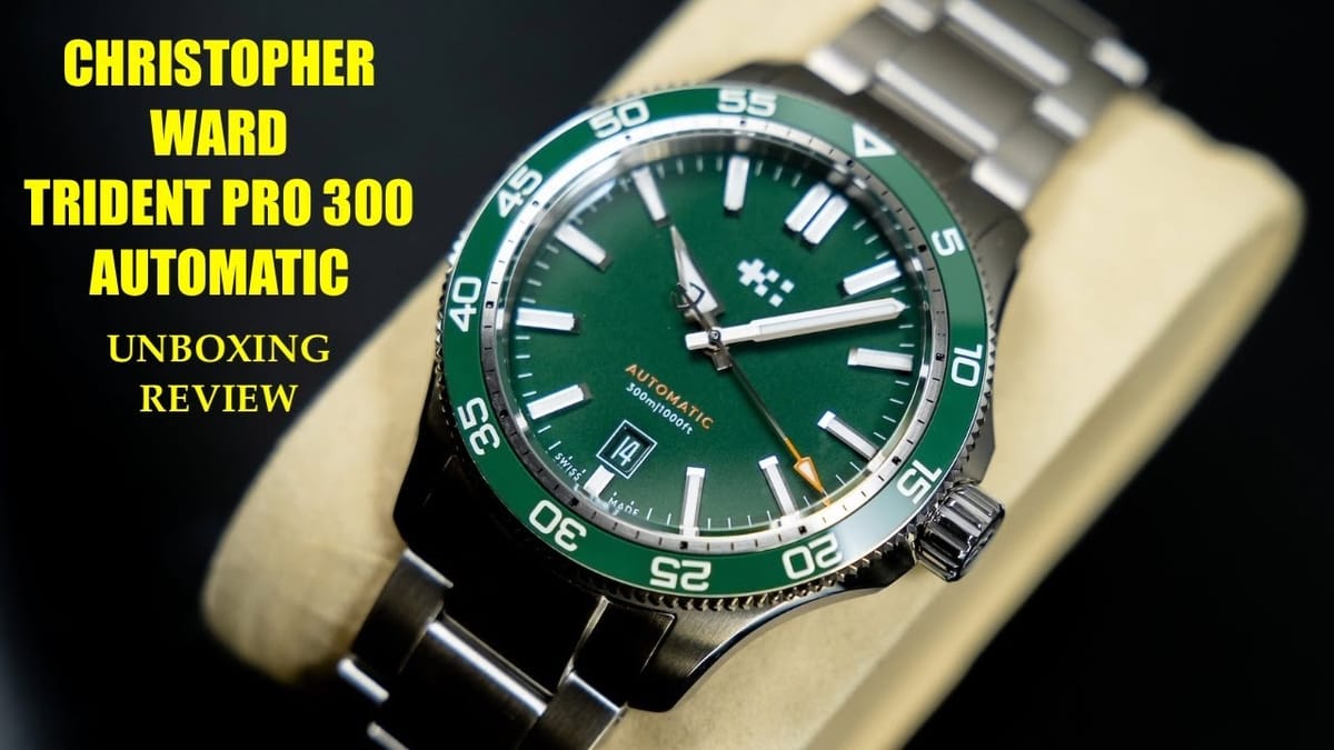 Christopher Ward C60 Trident Pro 300 от Valjoux Relogios