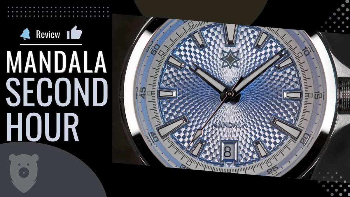 Second Hour Mandala Mk3 от Esbjorn Wristwatch Reviews