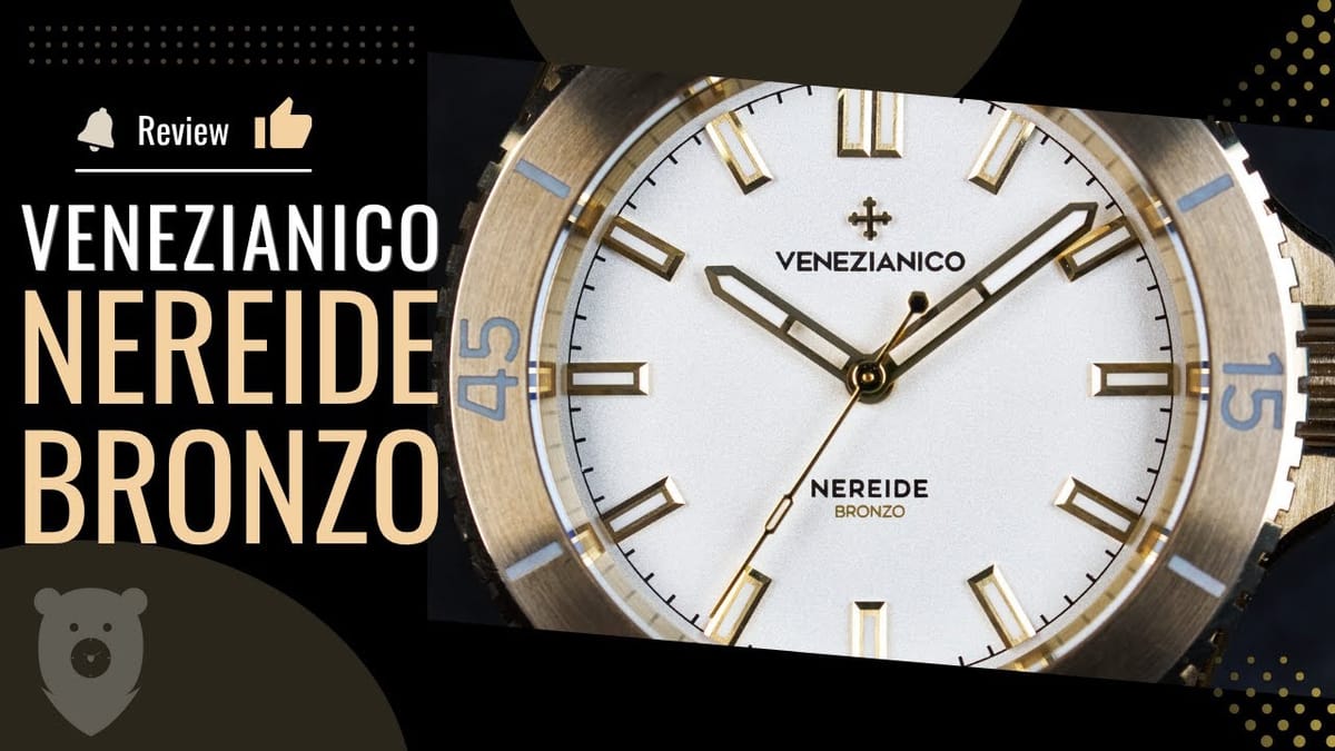 Venezianico Nereide Bronzo от Esbjorn Wristwatch Reviews