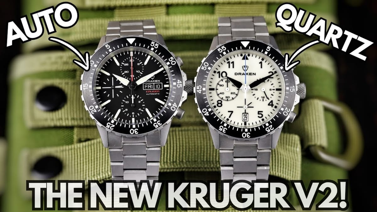 Draken Kruger от TimeToGo Travel And Timepieces