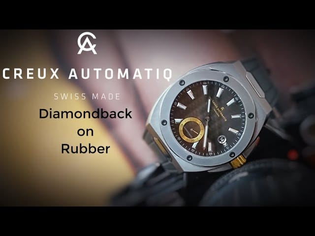 Creux Automatiq Diamondback CA-06 на ремешке от WatchChris