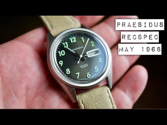 Praesidus Rec Spec OG Sunray от Watch Addiction Watch Reviews