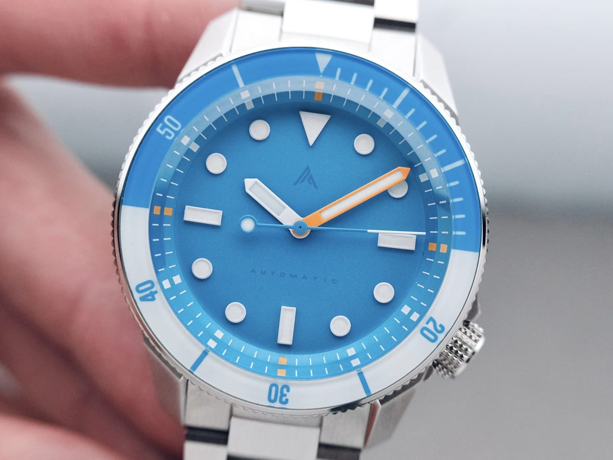 Namica Shirahama MkII Ultra Blue на Mainspring