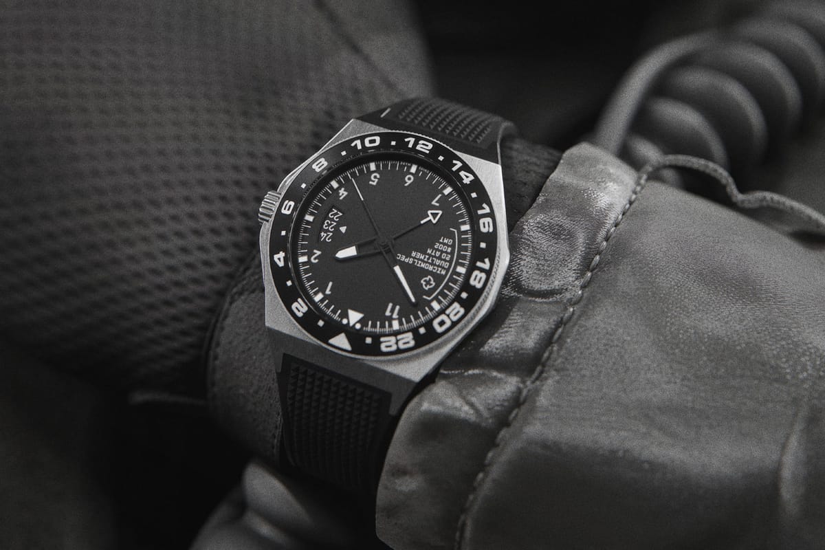 Micromilspec Pilot GMT Dualtimer на Oracle Time
