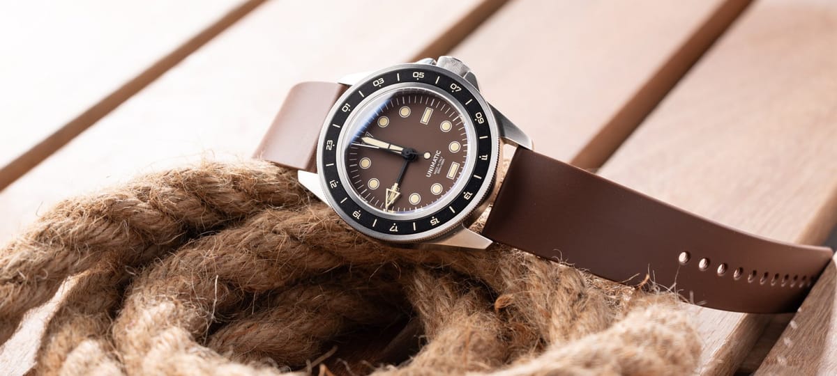Unimatic Modello Uno Heritage GMT Diver на Fratello