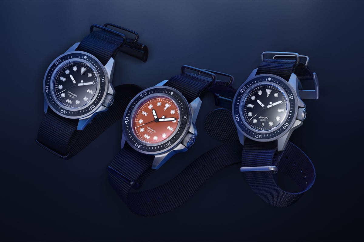 Unimatic Modelo Uno Prodiver Collection на Monochrome