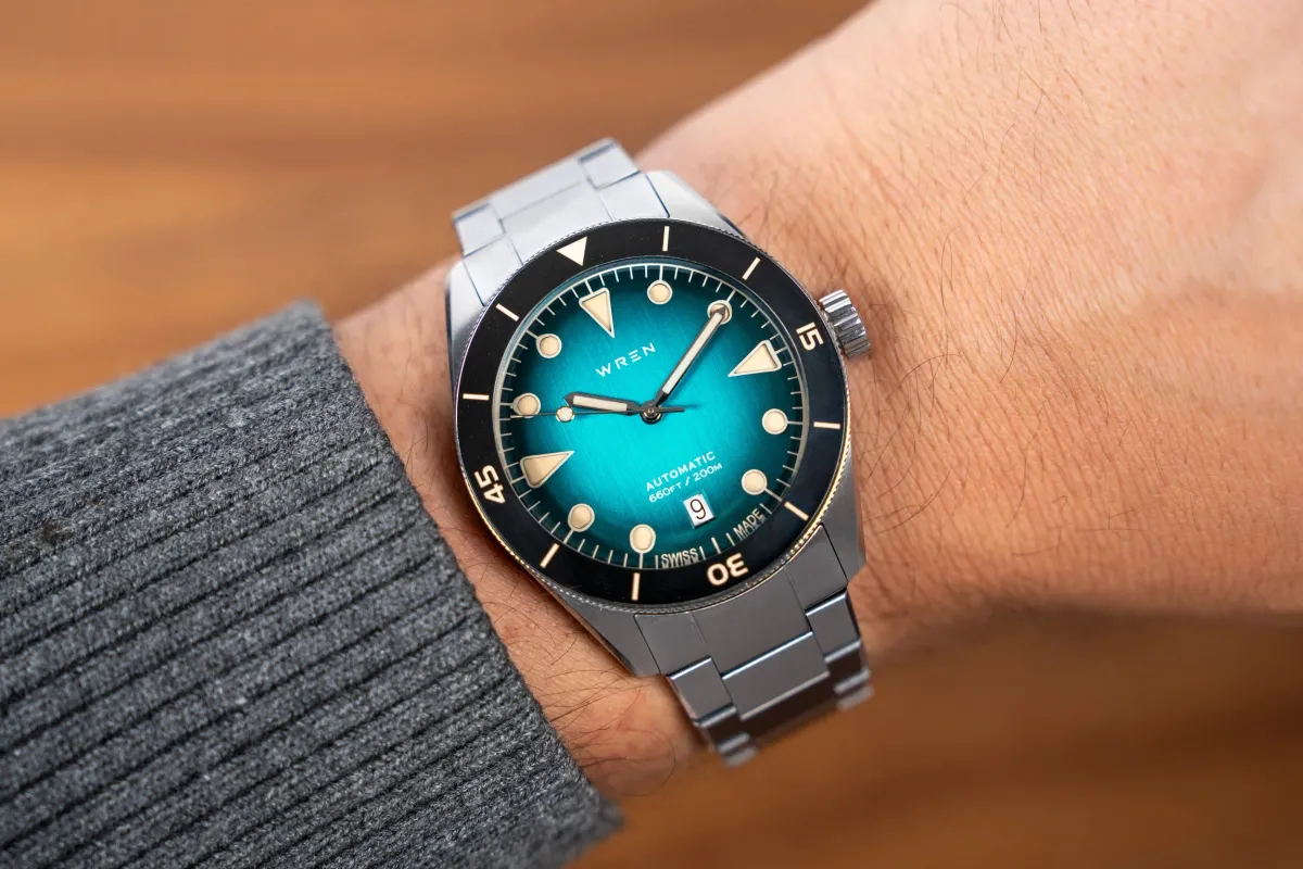 Wren Diver 38 Aqua на Wristenthusiast