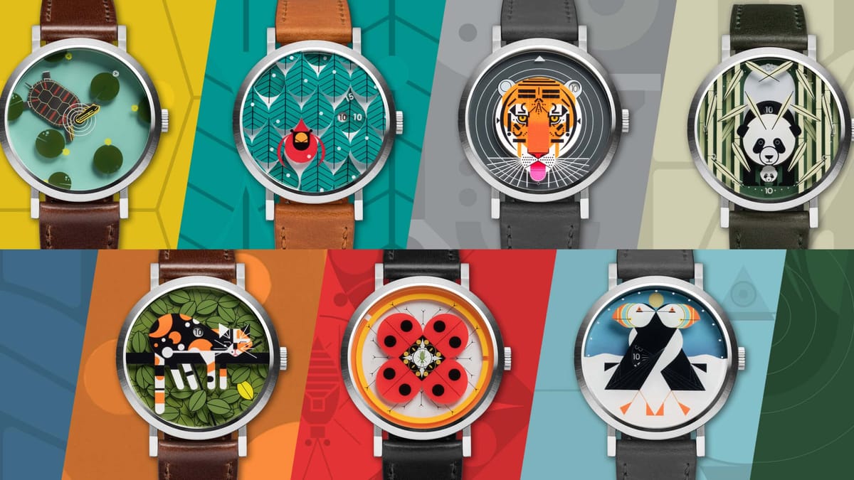 Asterisk Watches x Charley Harper на Worn&Wound