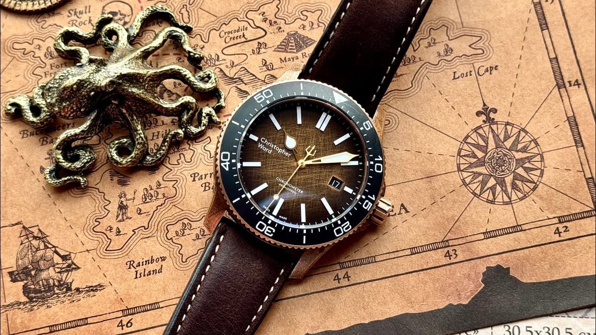 Christopher Ward C60 Trident Bronze от Твоичасы.РФ