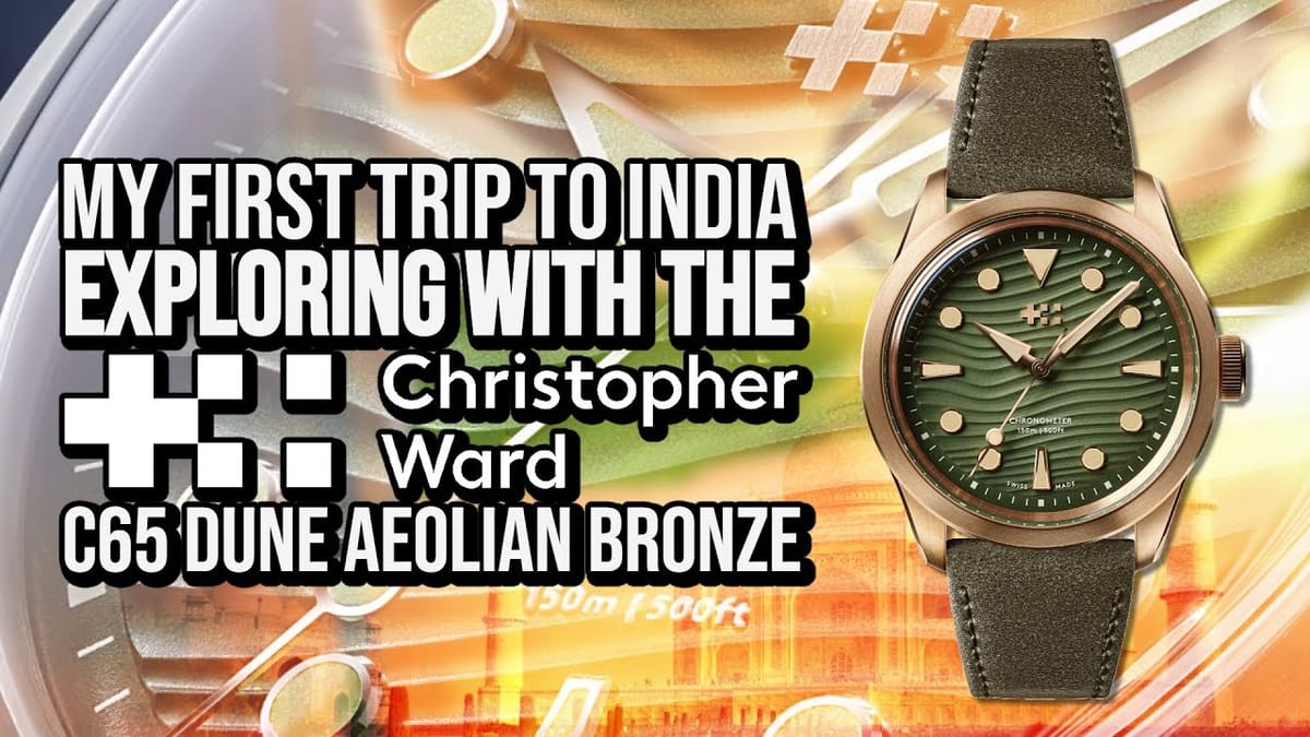 Christopher Ward C65 Dune Aeolian Bronze от Impulsive Watches