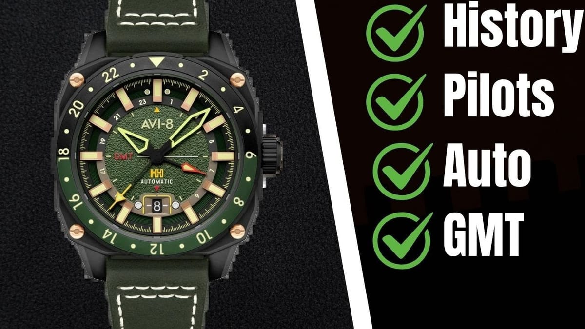 AVI-8 Hawker Hunter GMT от All Things Random