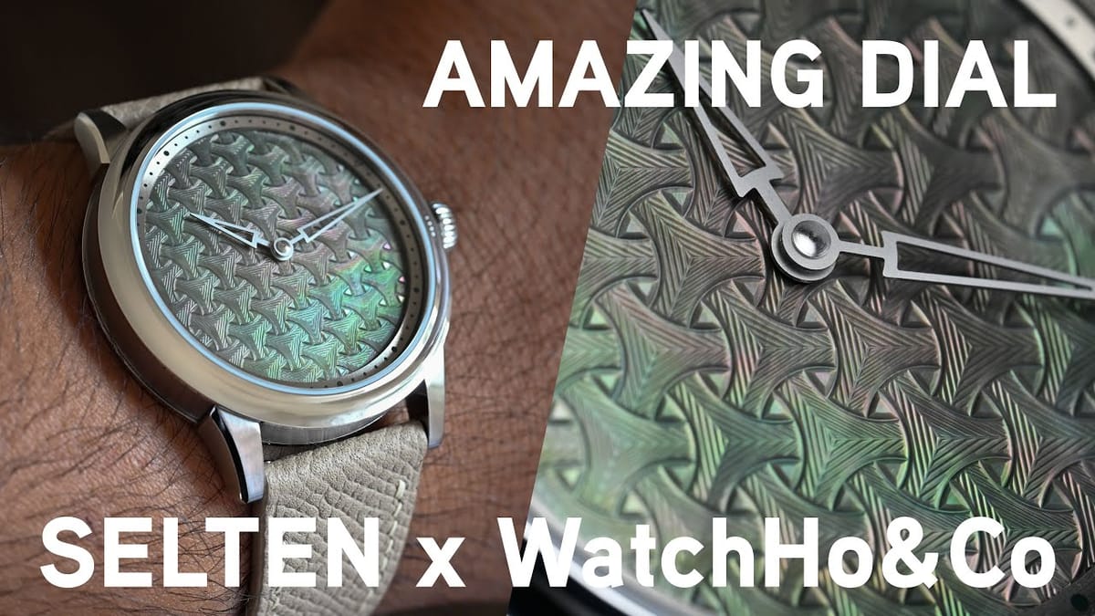 Watch Ho & Co. x Selten Jui от Beans And Bezels