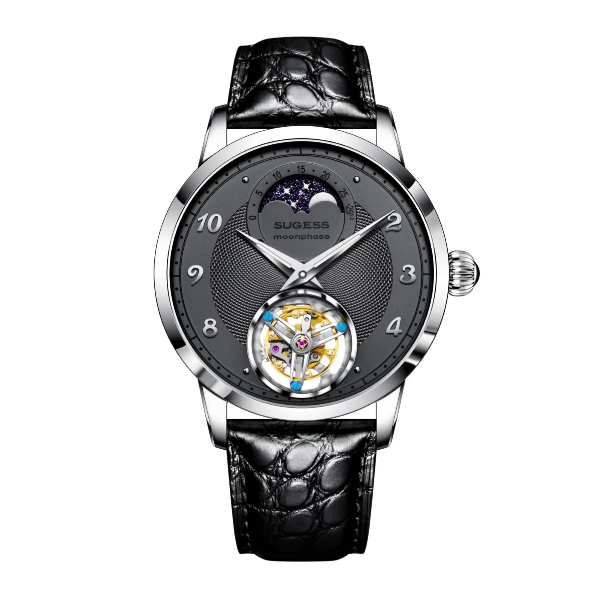 [пополнение] Sugess Tourbillon Master Moonphase Turbillon ref.S429.02 - Sea-Gull ST8235