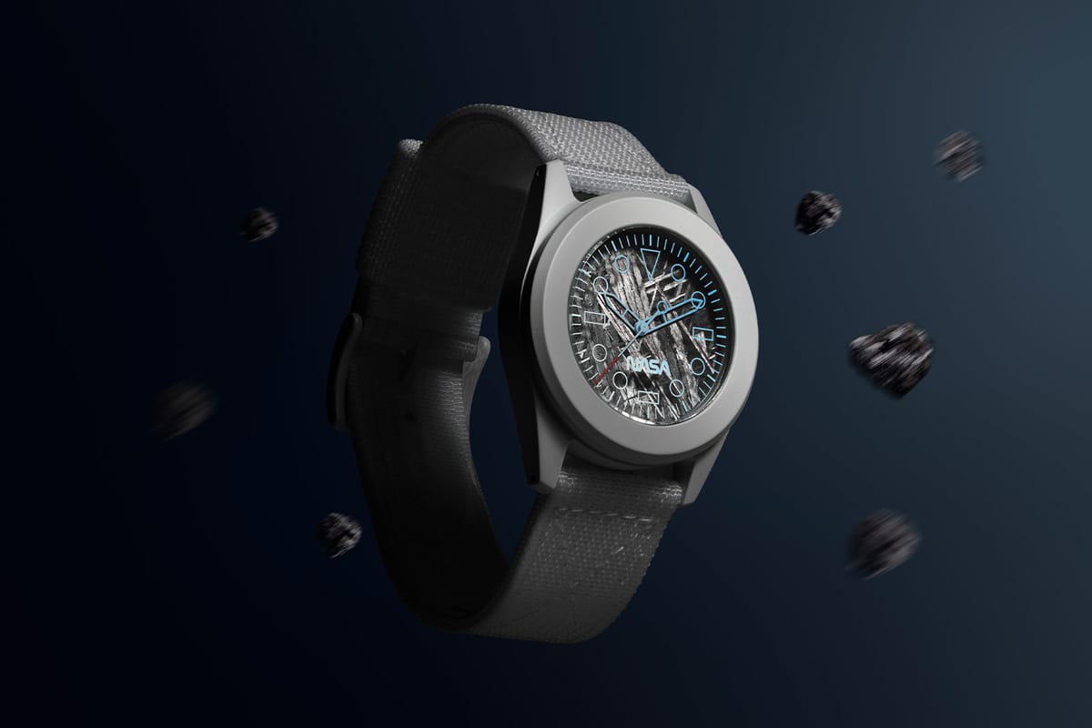 Unimatic x Massena LAB Modello Quattro Meteorite Titanium на Oracle Time