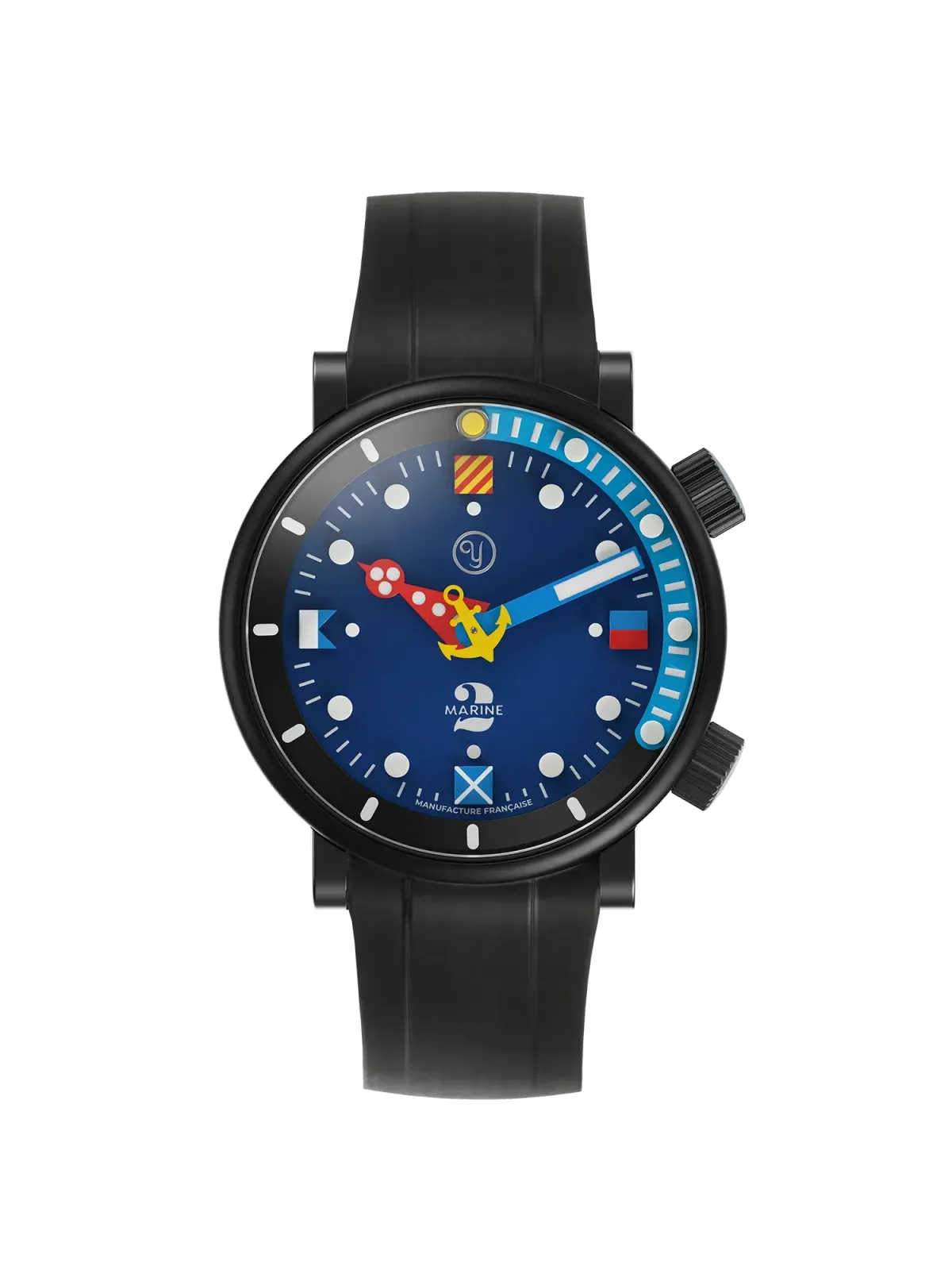 Четвертая лимитка от Yema, теперь совместно с Alan Silberstein - Yema x Silberstein Marine 2 CMM.20 Limited Edition