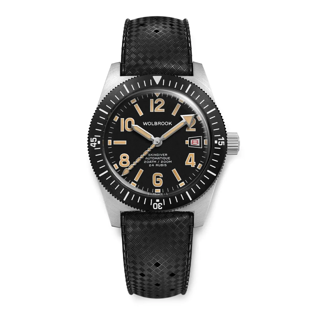 Wolbrook открыли предзаказ на модель Skindiver Automatic 38 mm - Cédric Dodane Edition
