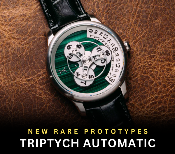 Xeric выставил на продажу прототипы в коллекции Triptych