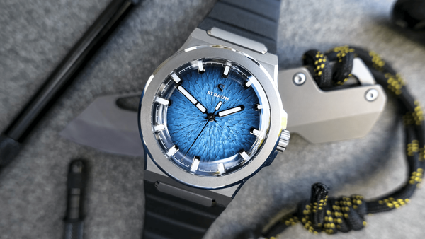 Straum Jan Mayen Titanium на Hodinkee