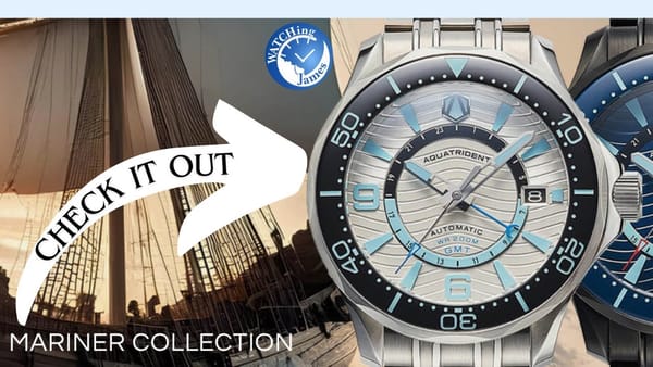 Aquatrident Mariner GMT от WATCHing James