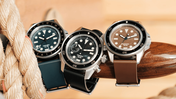 Unimatic Modello Uno Diver, Modello Uno GMT и Modello Tre Сhronograph на Hodinkee