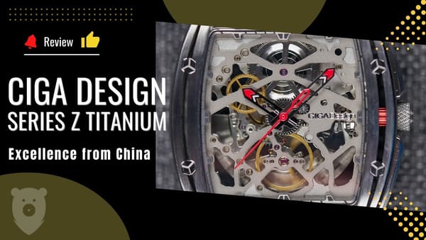 CIGA designs Z series от Esbjorn Wristwatch Reviews