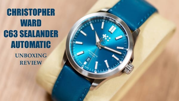 Christopher Ward C63 Sealander от Valjoux Relogios