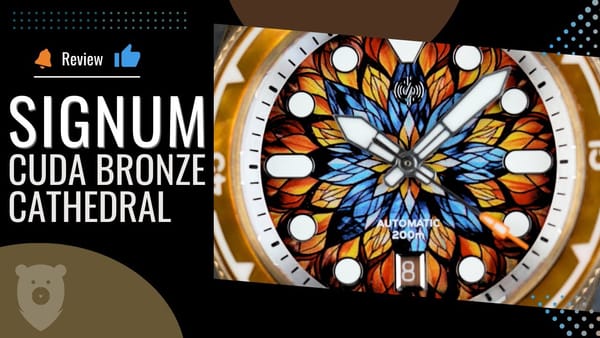 Signum Cuda Bronze Cathedral от Esbjorn Wristwatch Reviews