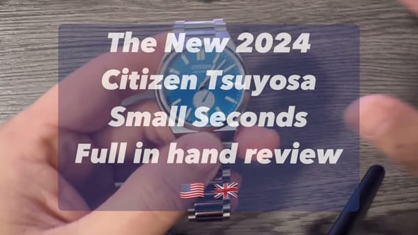 Citizen Tsuyosa Small Second от Watch InTime