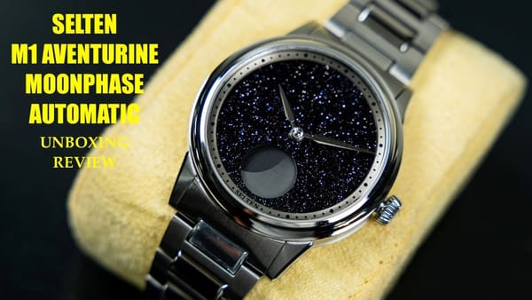 Selten M1 Aventurine Moonphase от Valjoux Relogios