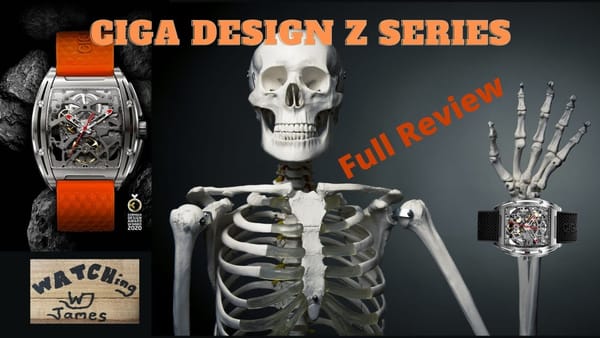 CIGA design Z Series Titanium от WATCHing James