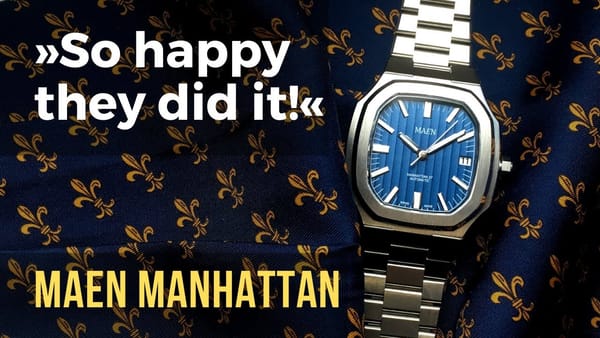 Maen Manhattan 37 от Caseback Watches