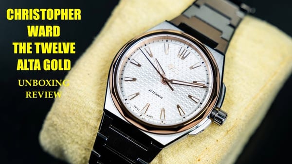 Christopher Ward The Twelve Alta Gold от Valjoux Relogios