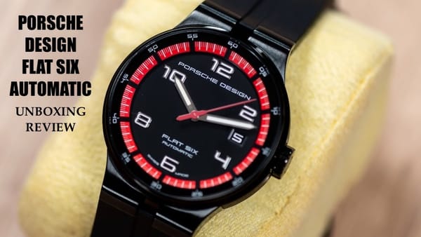 Porsche Design Flat Six от Valjoux Relogios
