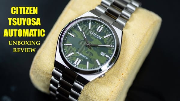 Citizen Tsuyosa от Valjoux Relogios