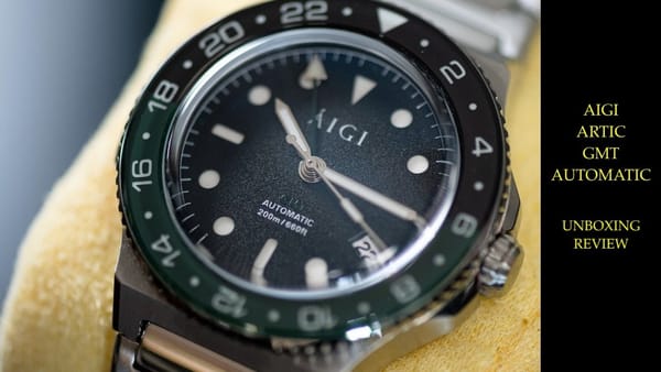AIGI Arctic GMT от Valjoux Relogios