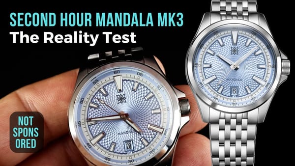 Second Hour Mandala Mk3 от Caseback Watches