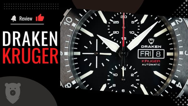 Draken Kruger от Esbjorn Wristwatch Reviews