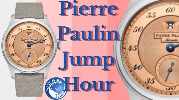Первые впечатление Merkur Pierre Paulin Jumping Hour от WATCHing James