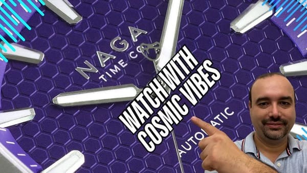 Распаковка Naga 39 Cosmic Purple от Cagdas ONEN