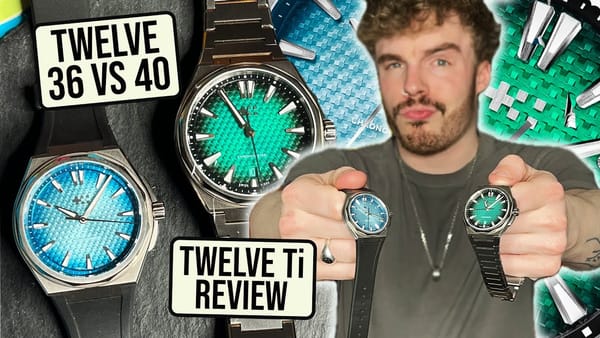 Christopher Ward Twelve (Ti) 40 и 36 от Watch Yourself, Jorge