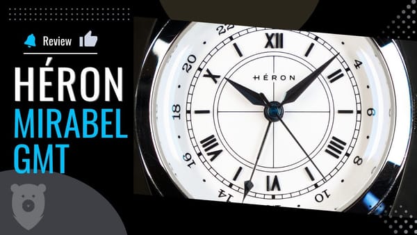 Heron Mirabel GMT от Esbjorn Wristwatch Reviews
