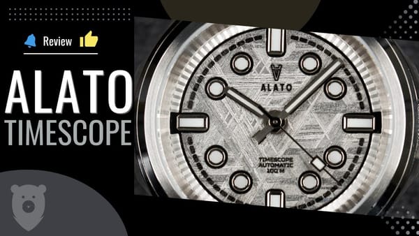 ALATO Timescope от Esbjorn Wristwatch Reviews