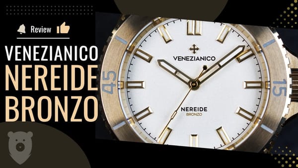 Venezianico Nereide Bronzo от Esbjorn Wristwatch Reviews
