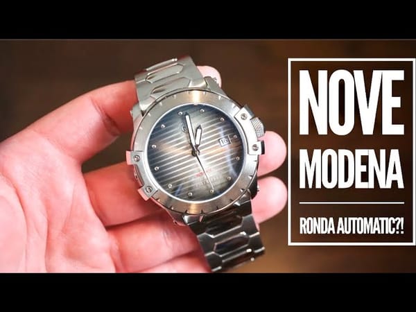 NOVE Modena от Watch Addiction Watch Reviews