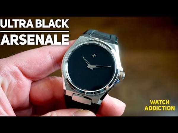 Venezianico Arsenale Ultra Black от Watch Addiction Watch Reviews