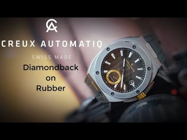 Creux Automatiq Diamondback CA-06 на ремешке от WatchChris